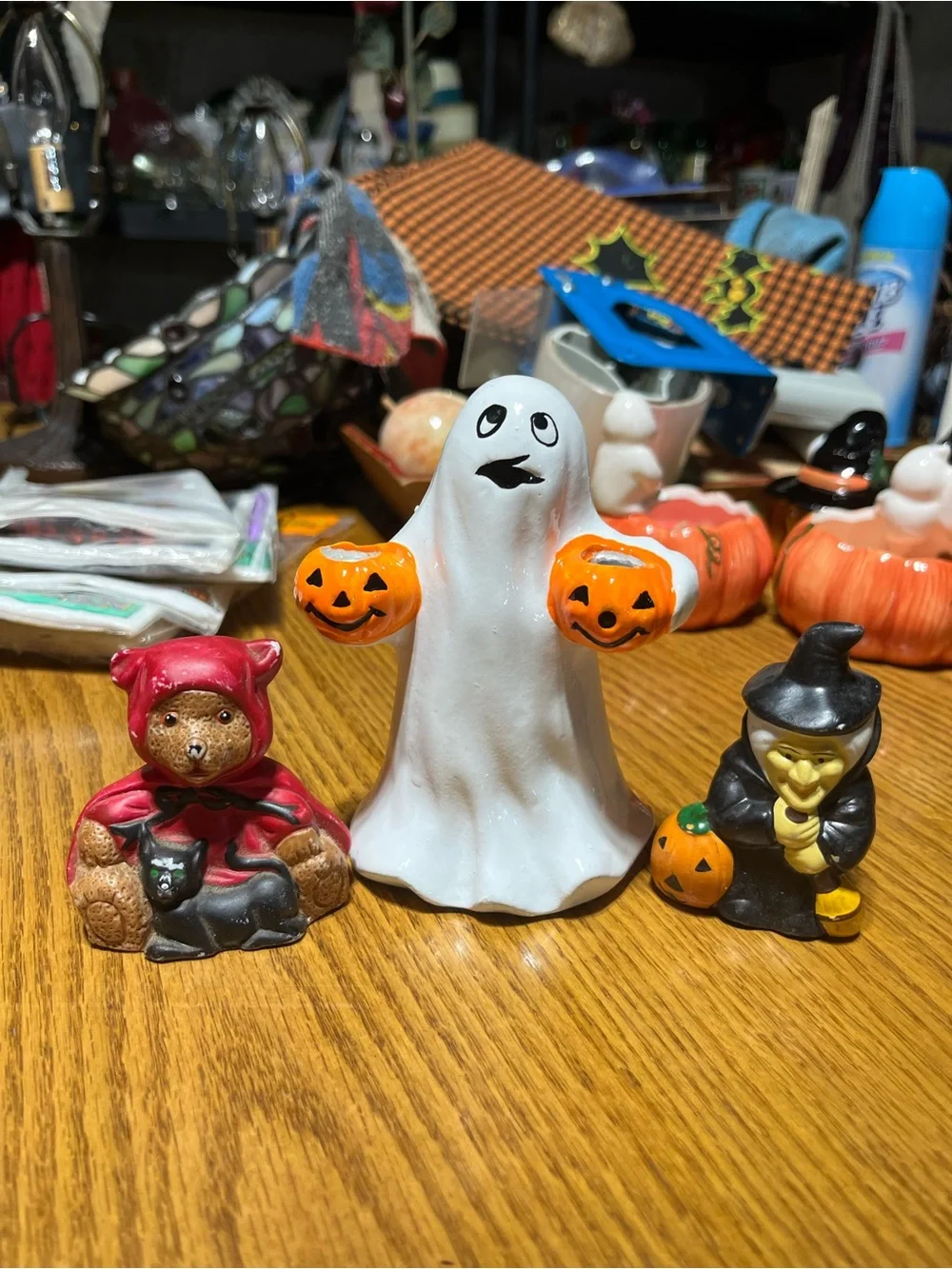 3 Vintage Halloween Nik-Nacks